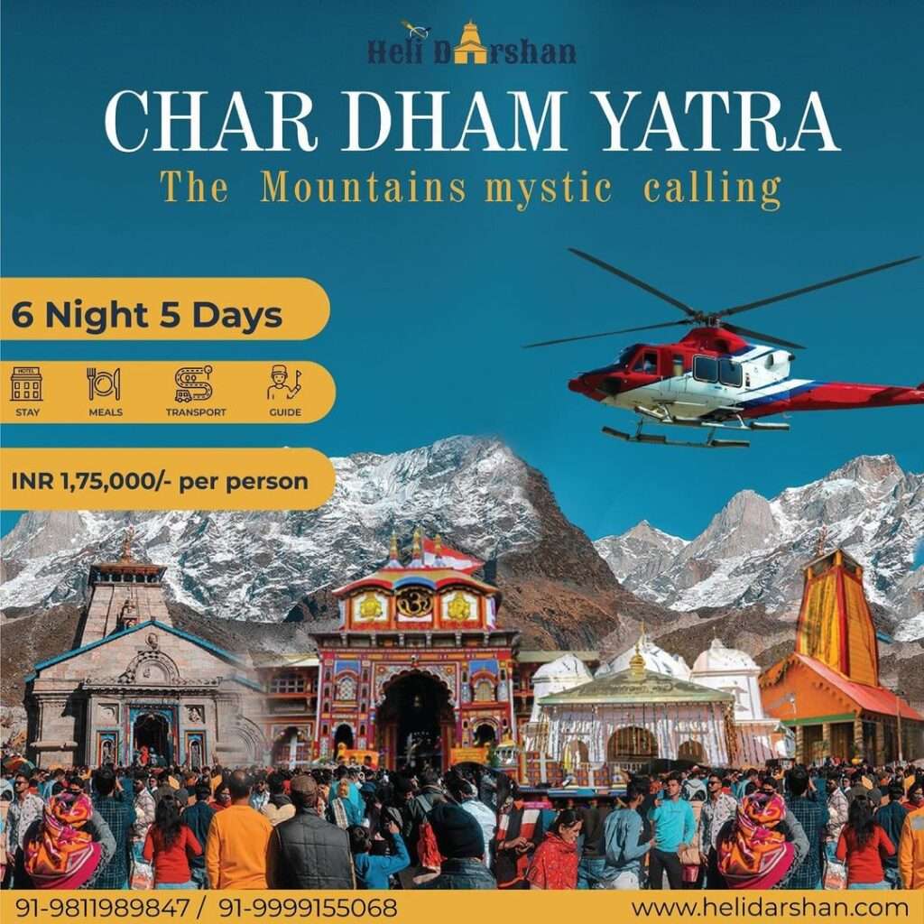 Chardham Yatra By Helicopter Luxury Helicopter Service